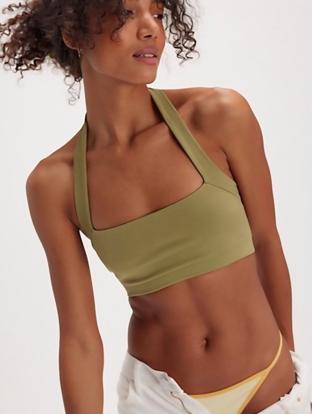 Free People Intimately Margot Seamless Halter Bralette